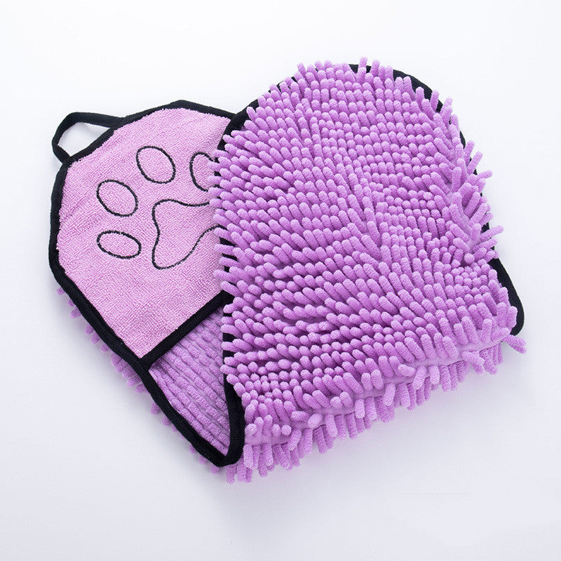 Premium Microfiber Pet Spa Towel - Ultra-Absorbent Quick-Dry Bathrobe for Professional Grooming