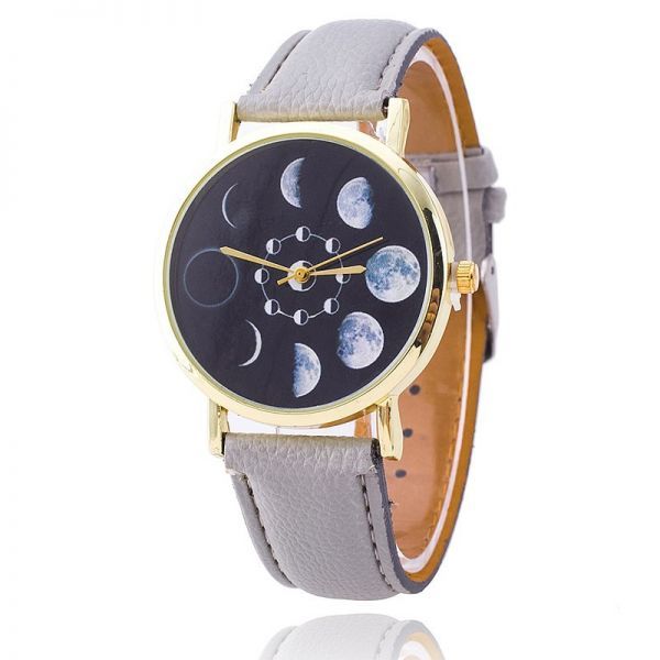 Women's Moon Phase Watch - Quartz Movement