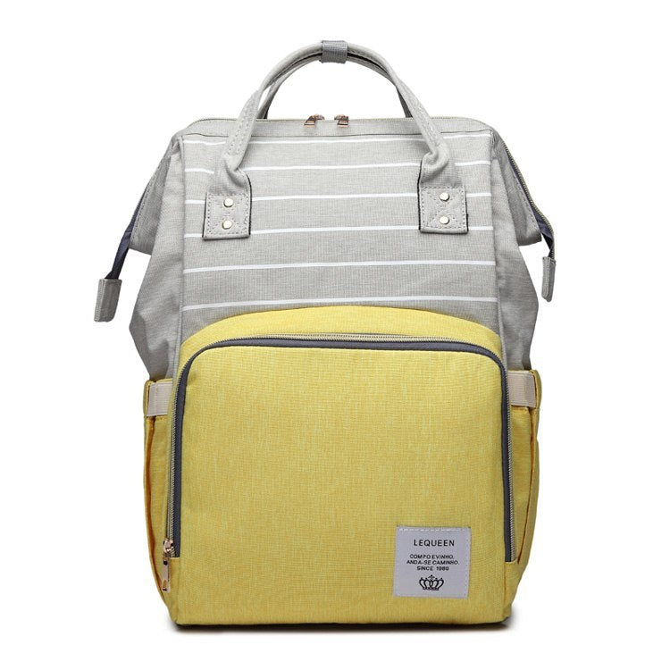 Stylish Mummy Maternity Nappy Bag – Trendy Diaper Bag for Moms with Multiple Pockets and Spacious Storage