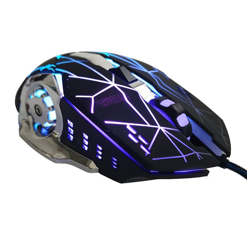5500DPI Wired Gaming Mouse – 7-Button USB Optical RGB LED Mouse for PC Laptop Desktop Gamers