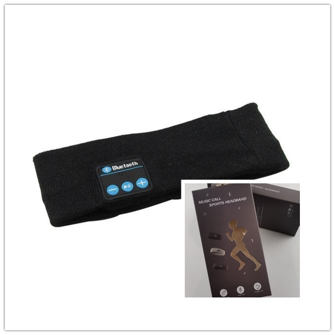 Wireless Bluetooth Headband – Outdoor Fitness & Yoga Headband with Hands-Free Audio for Exercise & Sports