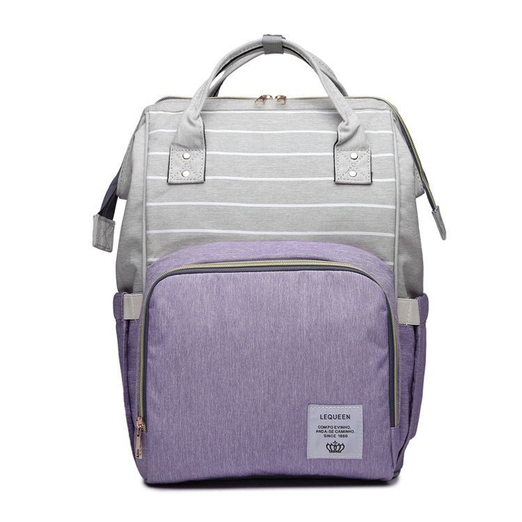 Stylish Mummy Maternity Nappy Bag – Trendy Diaper Bag for Moms with Multiple Pockets and Spacious Storage