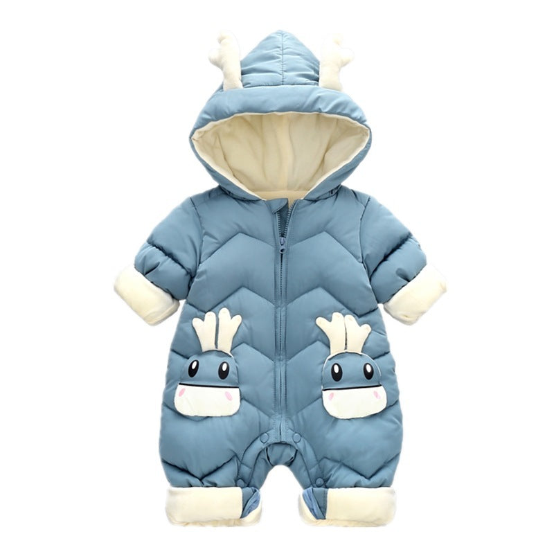 Baby Winter Romper – Warm, Soft, and Cozy Snowsuit for Baby Boys and Girls