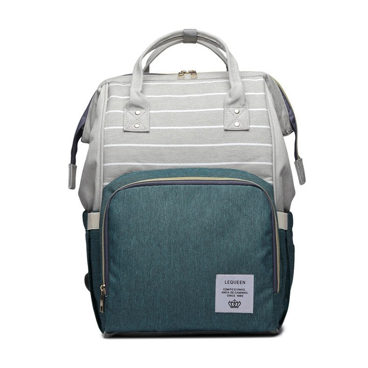 Stylish Mummy Maternity Nappy Bag – Trendy Diaper Bag for Moms with Multiple Pockets and Spacious Storage