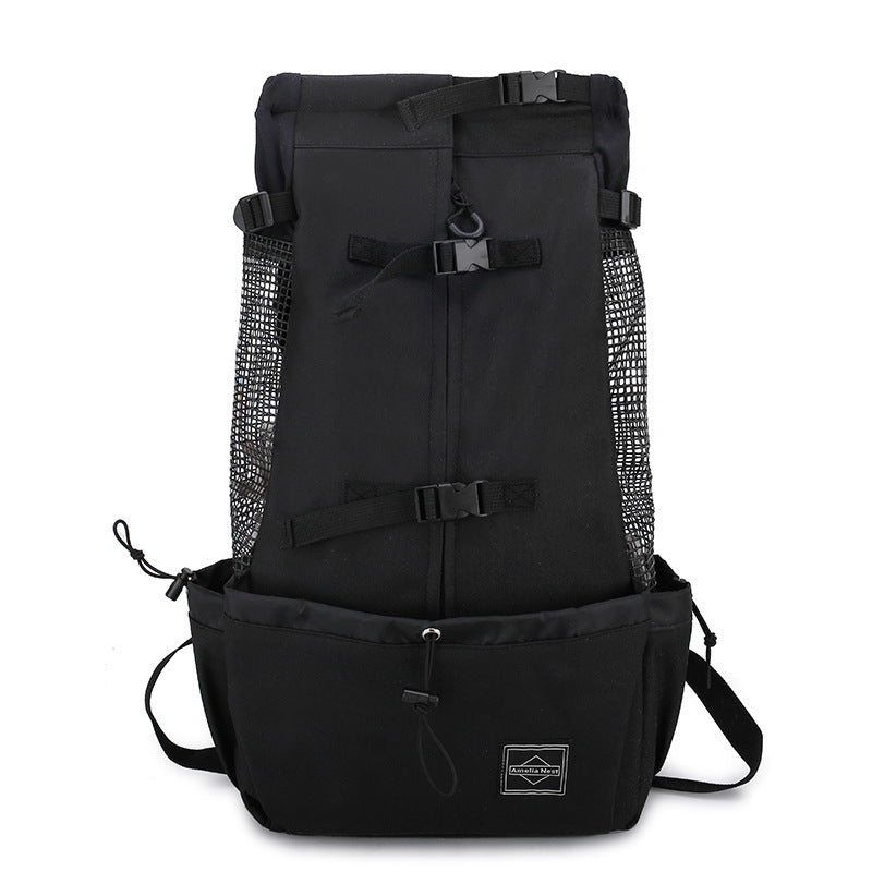 Premium Dog Carrier Backpack - Hands-Free Travel Solution for Outdoor Adventures
