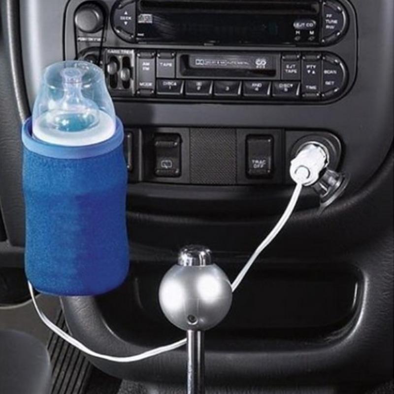 Portable Car Bottle Warmer – 12V Travel Milk & Food Heater for Baby Feeding On-the-Go