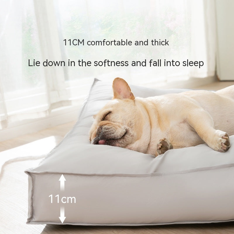 Premium Waterproof Pet Bed - All-Size Comfort Mattress for Dogs & Cats