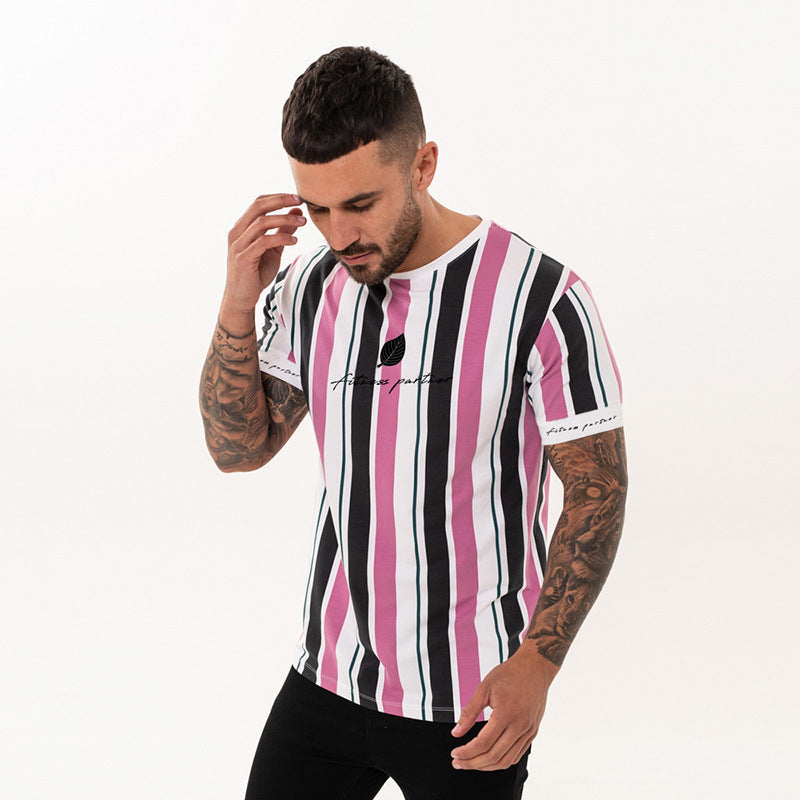 Casual Fitness T-shirt for Men - Comfortable and Stylish Sportswear for Active Lifestyles