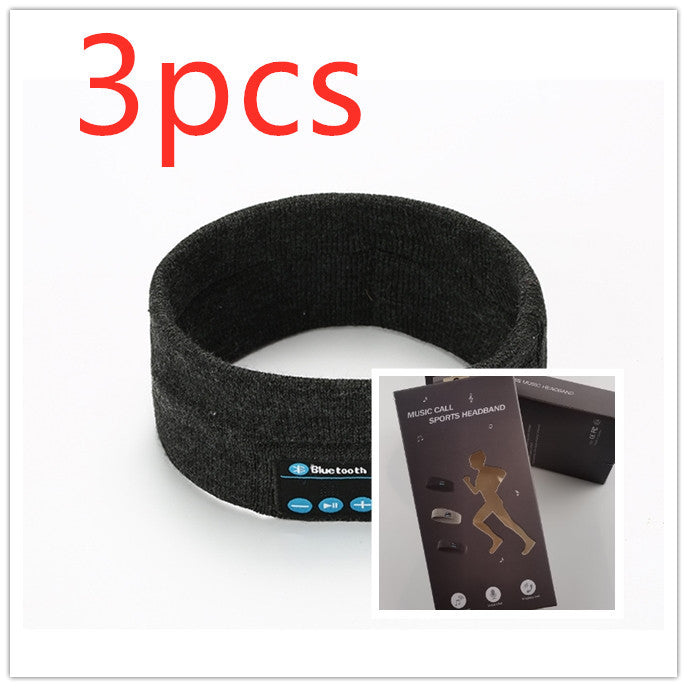 Wireless Bluetooth Headband – Outdoor Fitness & Yoga Headband with Hands-Free Audio for Exercise & Sports