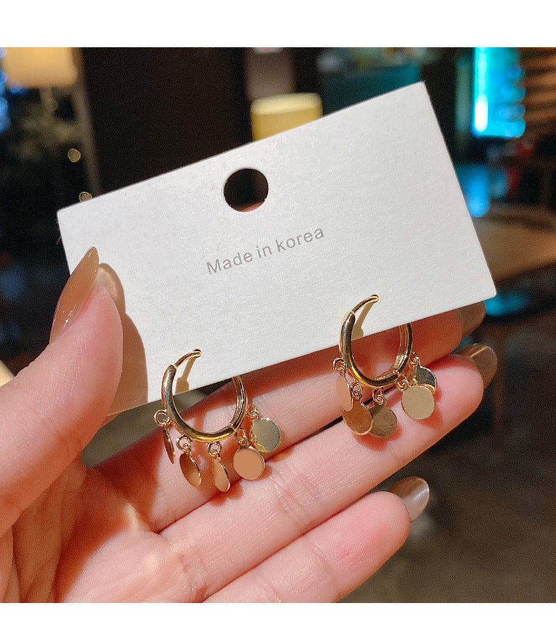 Mini Wafer Earrings – Cute Small Trendy Jewelry for Everyday Wear