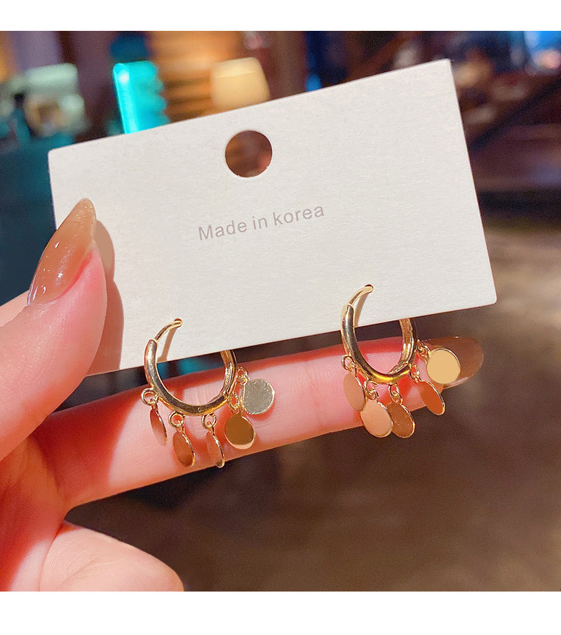 Mini Wafer Earrings – Cute Small Trendy Jewelry for Everyday Wear