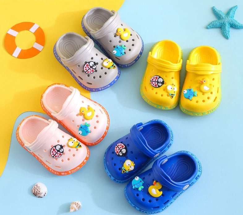 Kids Cartoon Slippers – Comfortable Summer Shoes for Boys & Girls, Toddler-Friendly Footwear
