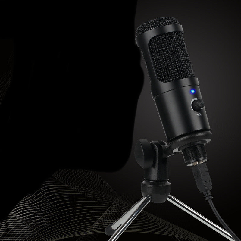 Microphone for Computer & Gaming – Condenser Voice Microphone for Live Recording, Streaming, and Gaming Audio