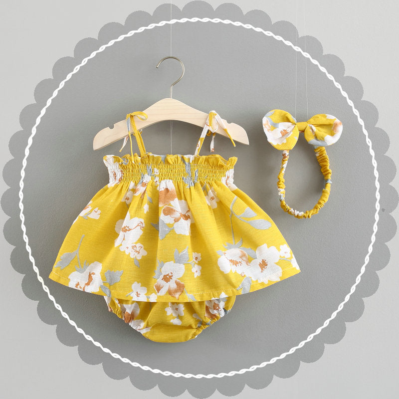 Baby Girl Summer Princess Dress – Cute Baby Skirt and Dress Suit for Toddler Girls, Perfect for Special Occasions