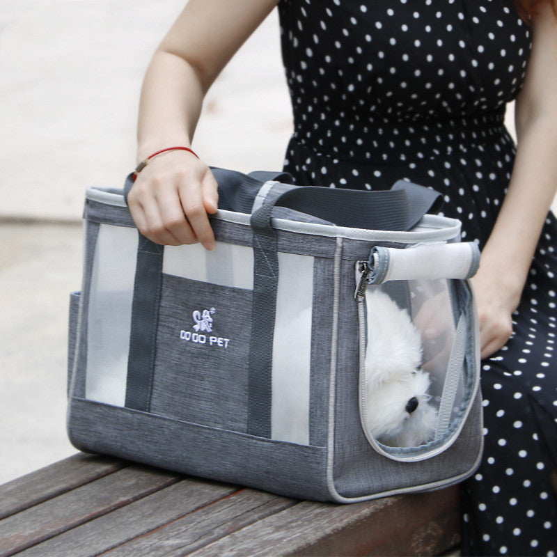 Premium Breathable Pet Carrier Backpack - Large Capacity Travel Bag for Dogs & Cats with Comfort Features