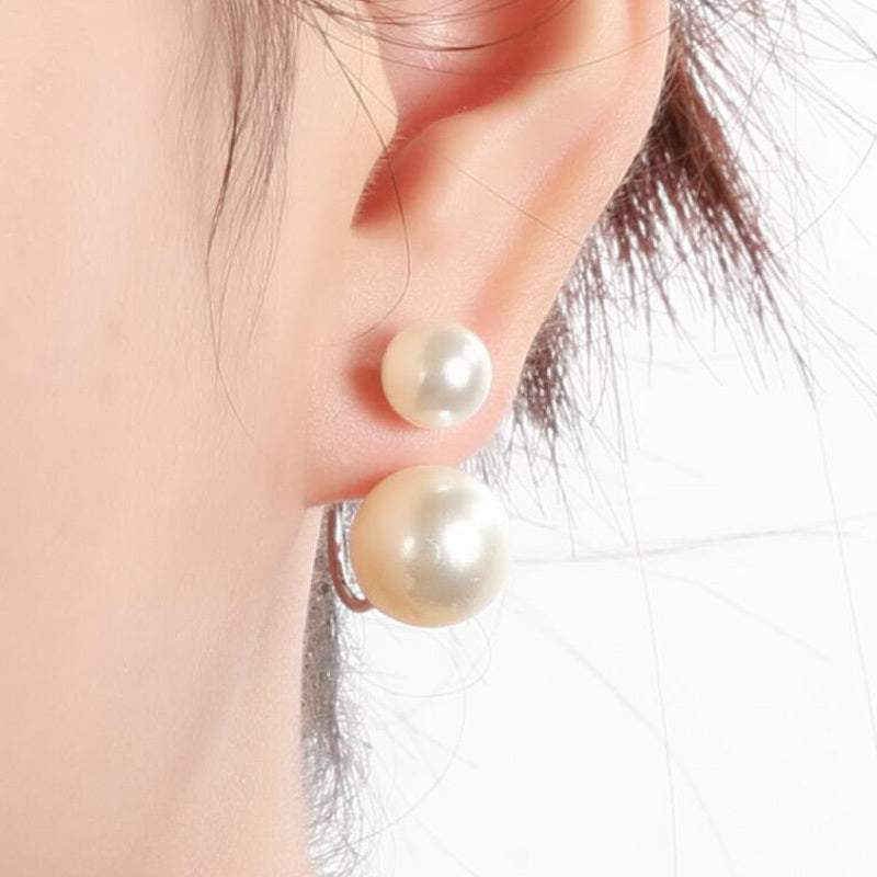 Natural Landscape Mountain Ear Climber Earrings - Trekking & Geography Jewelry