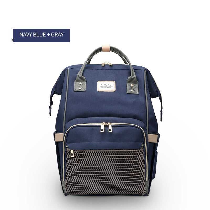 Stylish Mummy Maternity Nappy Bag – Trendy Diaper Bag for Moms with Multiple Pockets and Spacious Storage