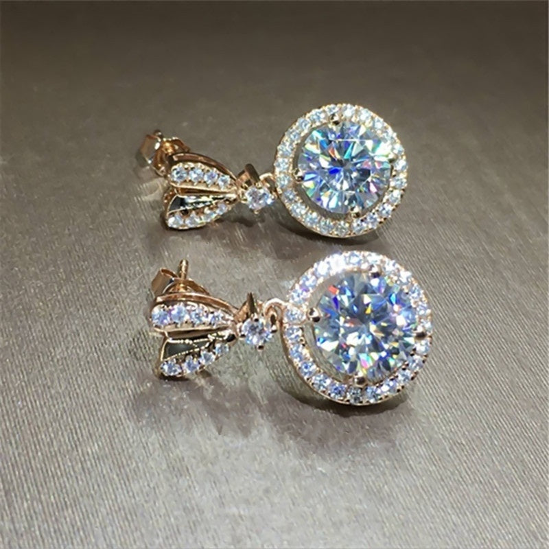 Bohemian Dangle Round Earrings for Women – Stylish Fashion Jewelry Ring Earrings