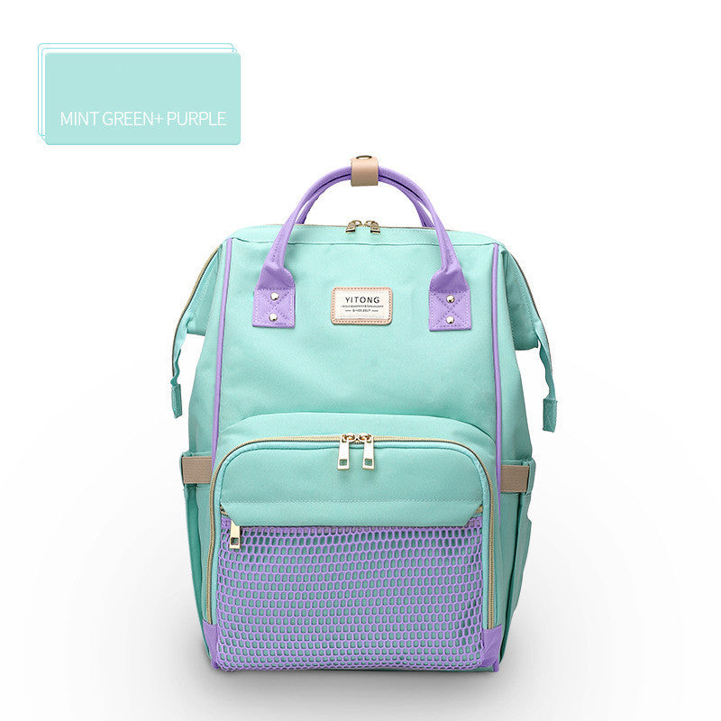 Stylish Mummy Maternity Nappy Bag – Trendy Diaper Bag for Moms with Multiple Pockets and Spacious Storage