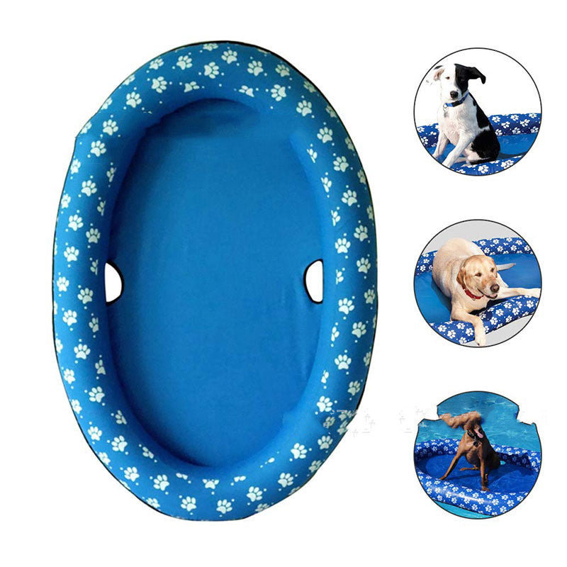 Premium Inflatable Dog Pool Float - Summer Swimming Hammock for Water-Loving Dogs