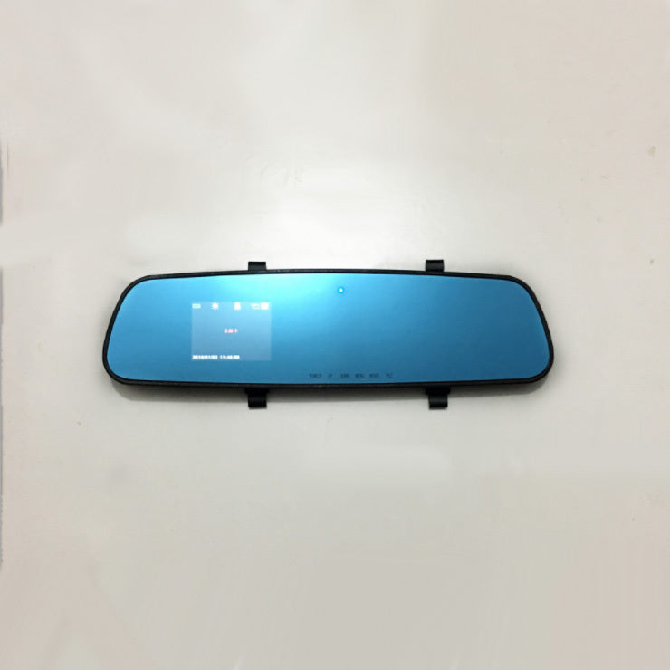 1080P HD Rearview Mirror Dash Cam – Wide-Angle Driving Recorder with Loop Recording & Night Vision