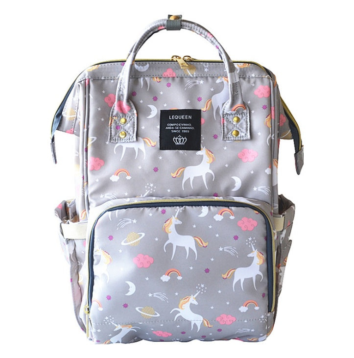 Stylish Mummy Maternity Nappy Bag – Trendy Diaper Bag for Moms with Multiple Pockets and Spacious Storage