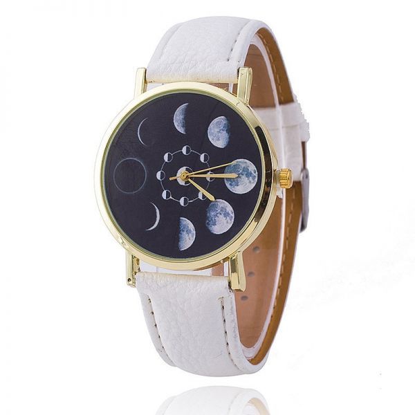 Women's Moon Phase Watch - Quartz Movement