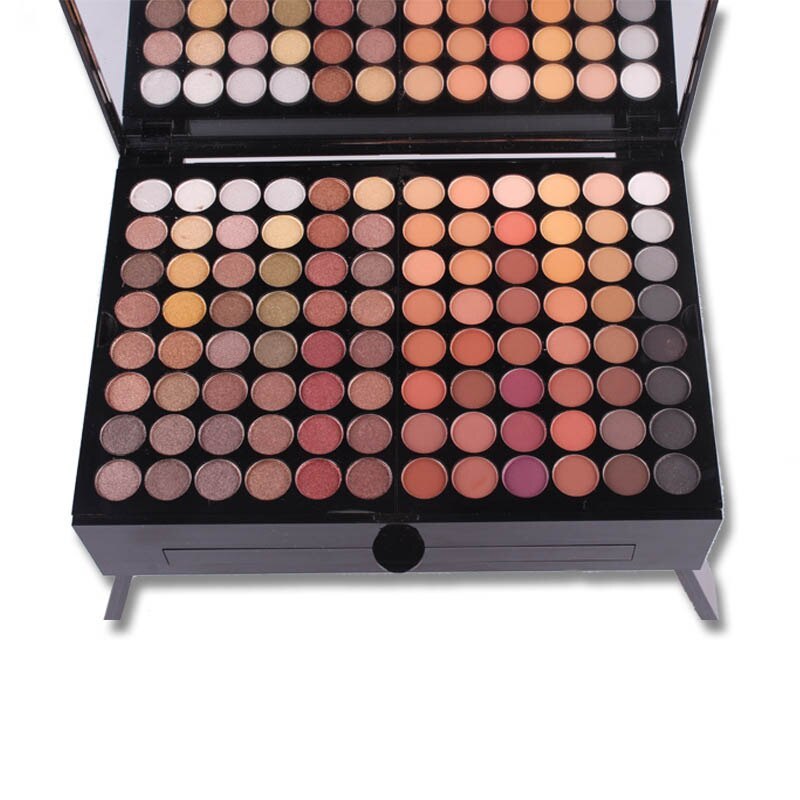 180 Color Eyeshadow & Blush Makeup Palette – Piano-Shaped Personalized Cosmetic Box for Full Face Makeup Looks