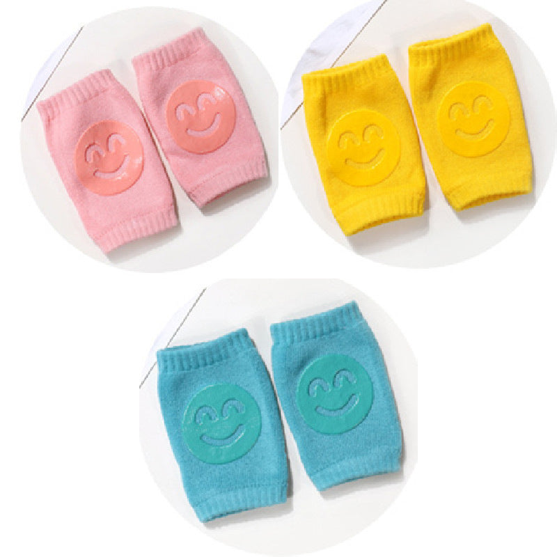 Summer Terry Baby Socks Knee Pads – Soft, Comfortable Protection for Crawling and Play