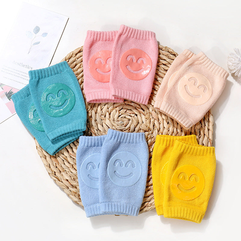 Summer Terry Baby Socks Knee Pads – Soft, Comfortable Protection for Crawling and Play