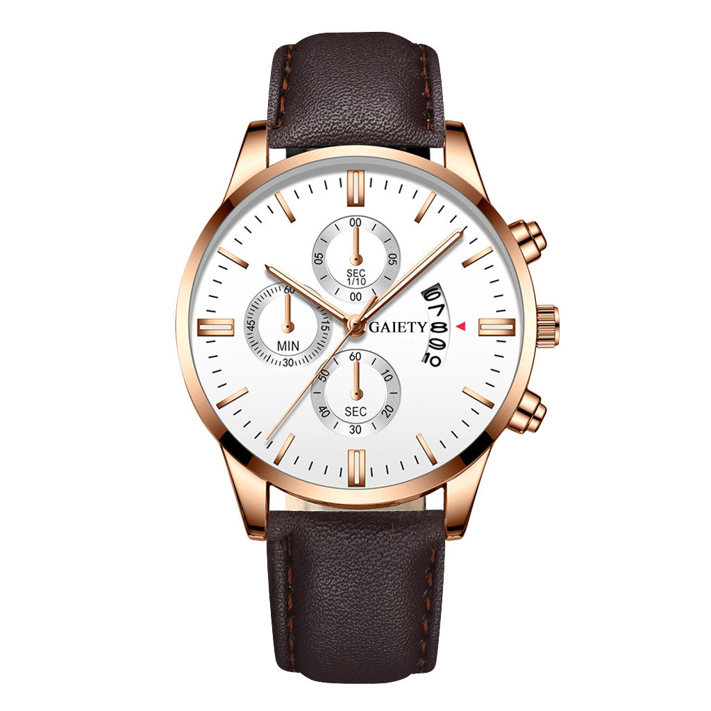 Cross-Border Hot-Selling Men's Classic Business Quartz Watch – Elegant and Stylish Timepiece for Professionals