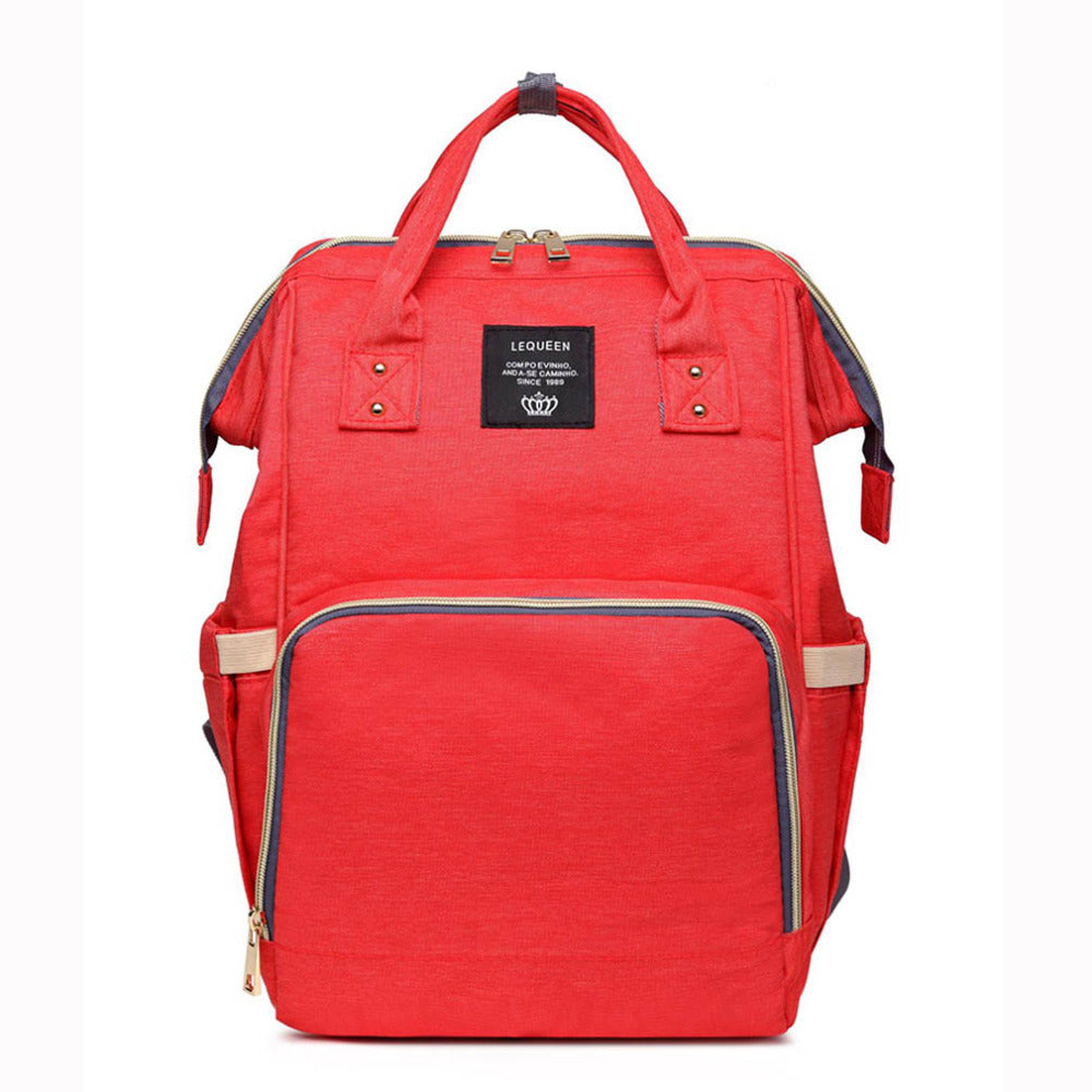 Stylish Mummy Maternity Nappy Bag – Trendy Diaper Bag for Moms with Multiple Pockets and Spacious Storage