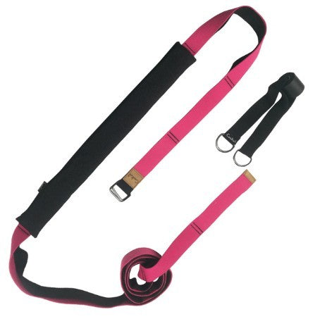 Yoga Strap Gym Belt – Adjustable Stretching Strap for Flexibility, Yoga, Pilates & Home Workouts