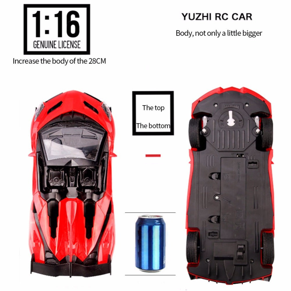 1:16 Scale Remote Control Racing Car – High-Speed Model for Kids and Adults