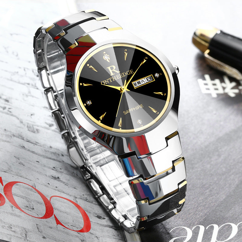 Steel Quartz Watch for Men – Luxury Durable Men's Watch