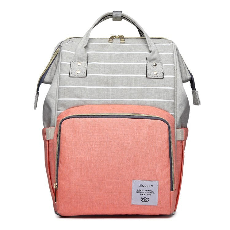 Stylish Mummy Maternity Nappy Bag – Trendy Diaper Bag for Moms with Multiple Pockets and Spacious Storage