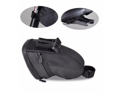 Waterproof Bicycle Saddle Bag – Mountain Bike Tail & Seat Cushion Bag for Rear Storage
