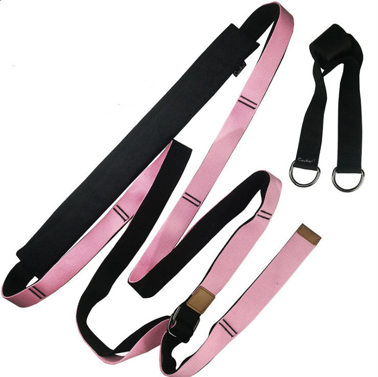 Yoga Strap Gym Belt – Adjustable Stretching Strap for Flexibility, Yoga, Pilates & Home Workouts