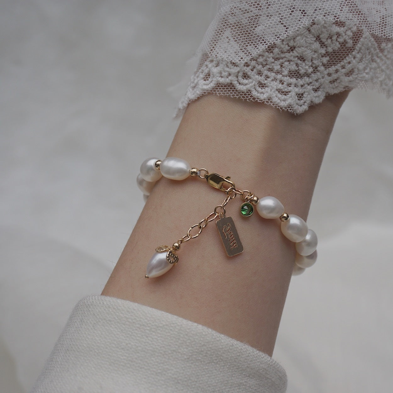 Natural Pearl Bracelet - Ins Fashion Luxury Jewelry for Elegant Style