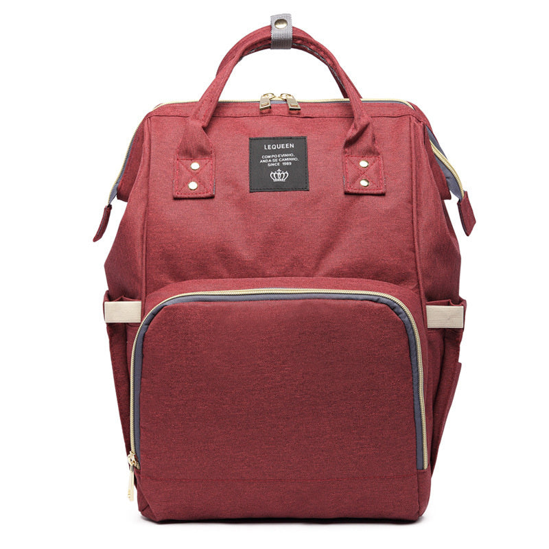 Stylish Mummy Maternity Nappy Bag – Trendy Diaper Bag for Moms with Multiple Pockets and Spacious Storage