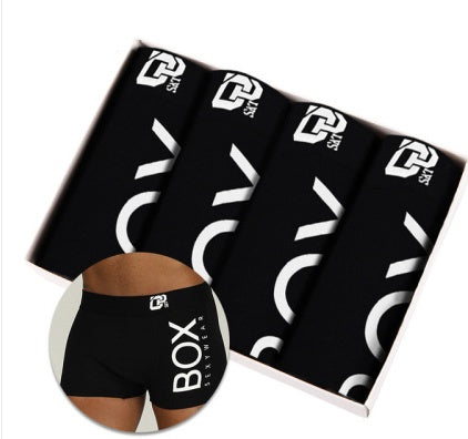 4-Pack Men's Boxer Shorts Underwear Panties