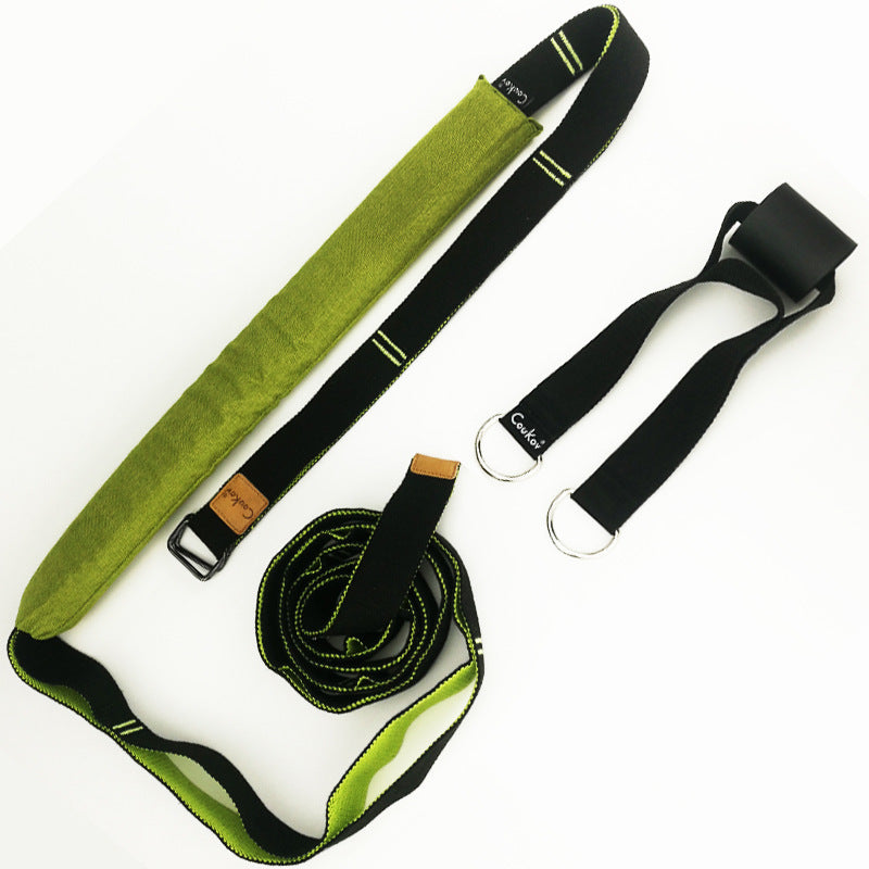 Yoga Strap Gym Belt – Adjustable Stretching Strap for Flexibility, Yoga, Pilates & Home Workouts