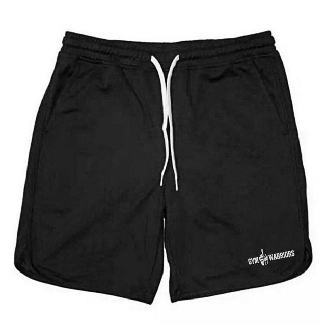 Summer Brand Mesh Quick-Dry Fitness Shorts for Men – Knee-Length Gym Workout Shorts