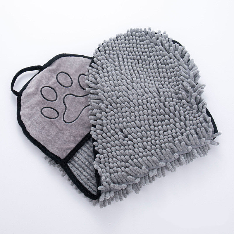 Premium Microfiber Pet Spa Towel - Ultra-Absorbent Quick-Dry Bathrobe for Professional Grooming