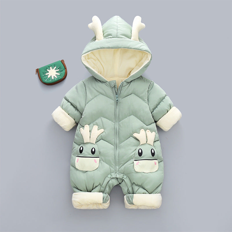 Baby Winter Romper – Warm, Soft, and Cozy Snowsuit for Baby Boys and Girls
