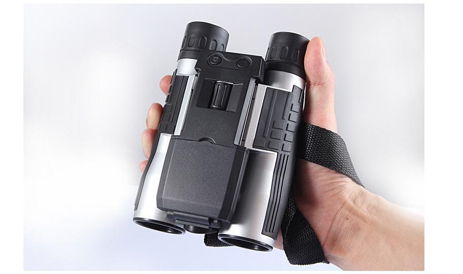 12x32 Digital Camera Binoculars – High Magnification, Compact Design, Built-in Camera for Outdoor Photography