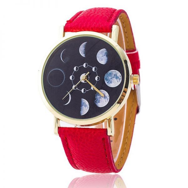 Women's Moon Phase Watch - Quartz Movement