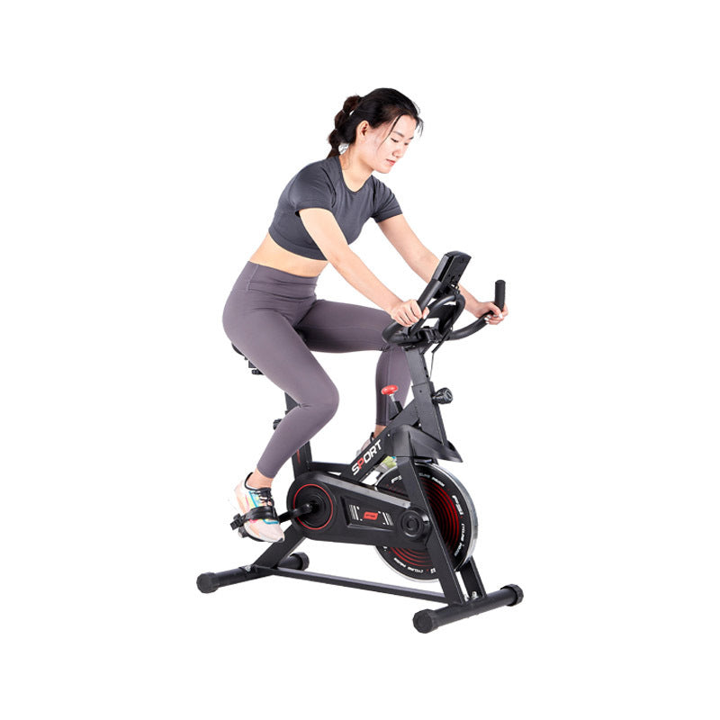 Indoor Silent Exercise Bike – Smooth, Quiet Stationary Bike for Home Workouts & Fitness Training