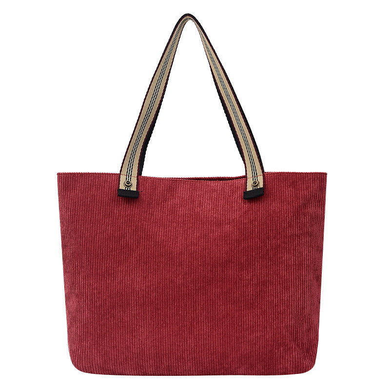 Literary Fashion Shoulder Bag for Women, Stylish Handbag for Everyday Use