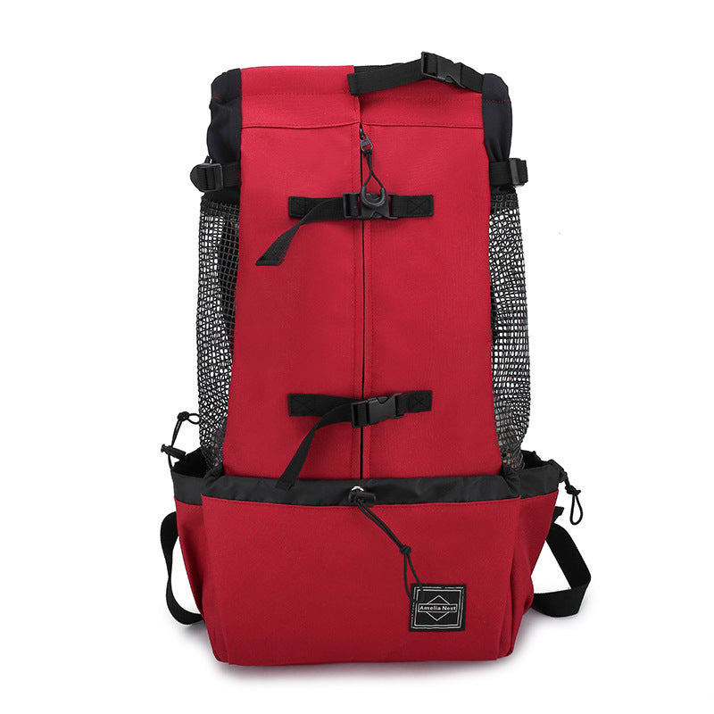 Premium Dog Carrier Backpack - Hands-Free Travel Solution for Outdoor Adventures